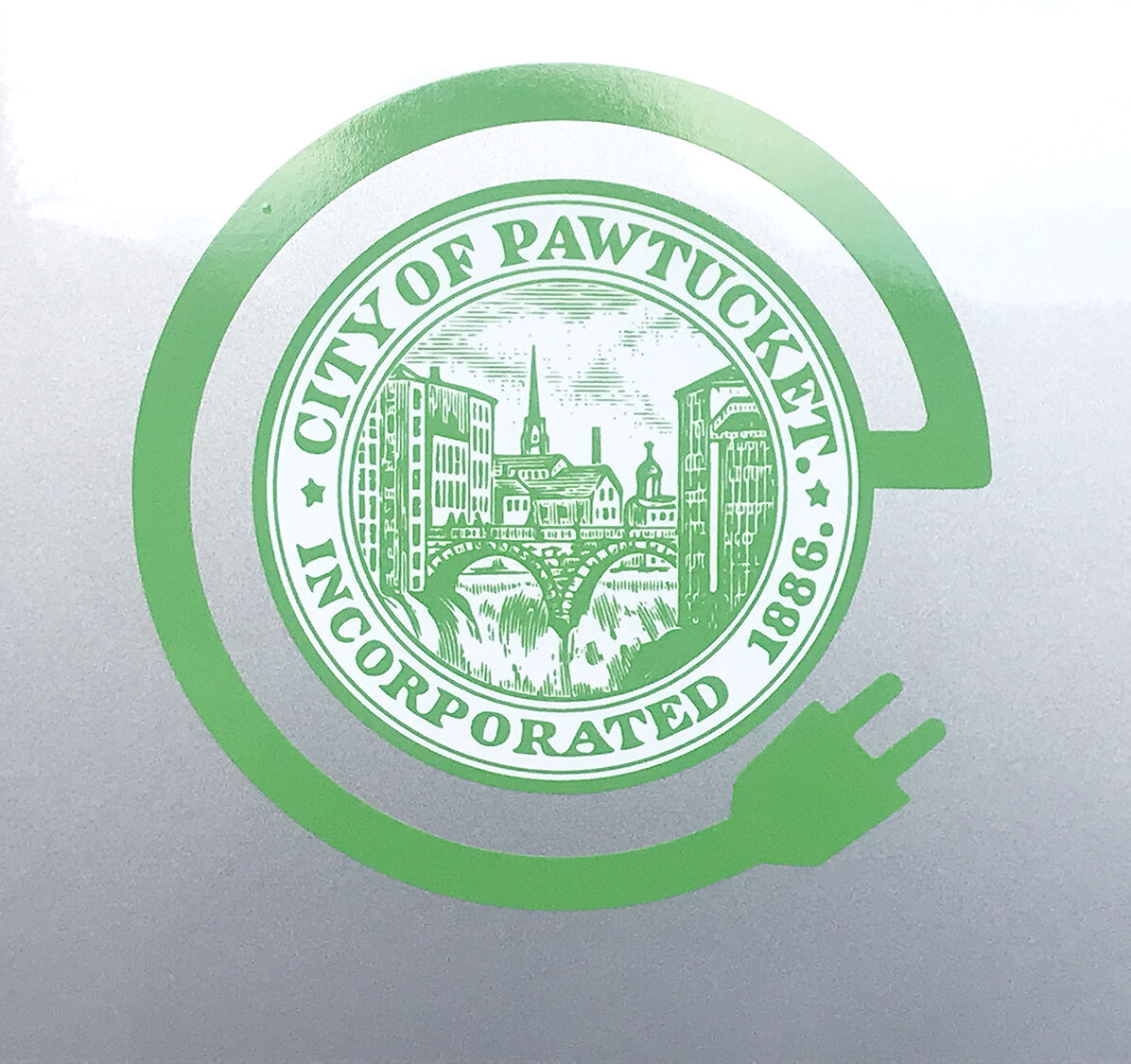 The green logo