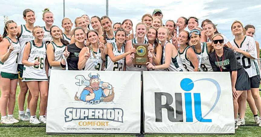 Undefeated Smithfield girls' lacrosse team holds off Toll Gate for first D-III title