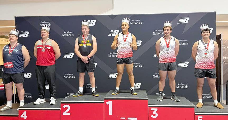 Woonsocket's Thoun strikes gold in weight at Nike, New Balance National Championships