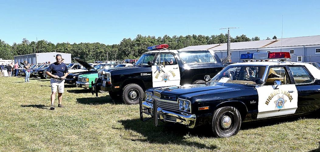 Rhode Island State Police holds a Vintage Car Show in Scituate
