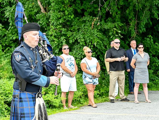 The Slatersville Post Office was renamed in honor of Specialist Matthew