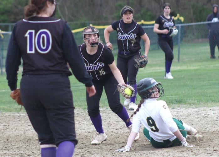 Solid day at the plate helps St. Raphael Academy softball team snap six