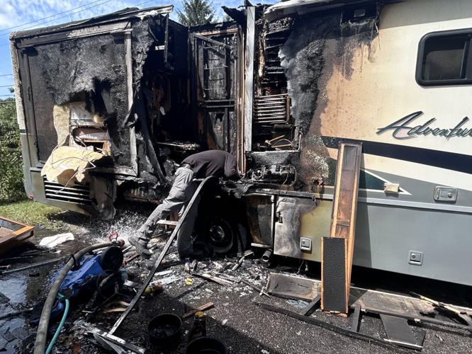 Fire destroys RV in Cumberland | News | valleybreeze.com