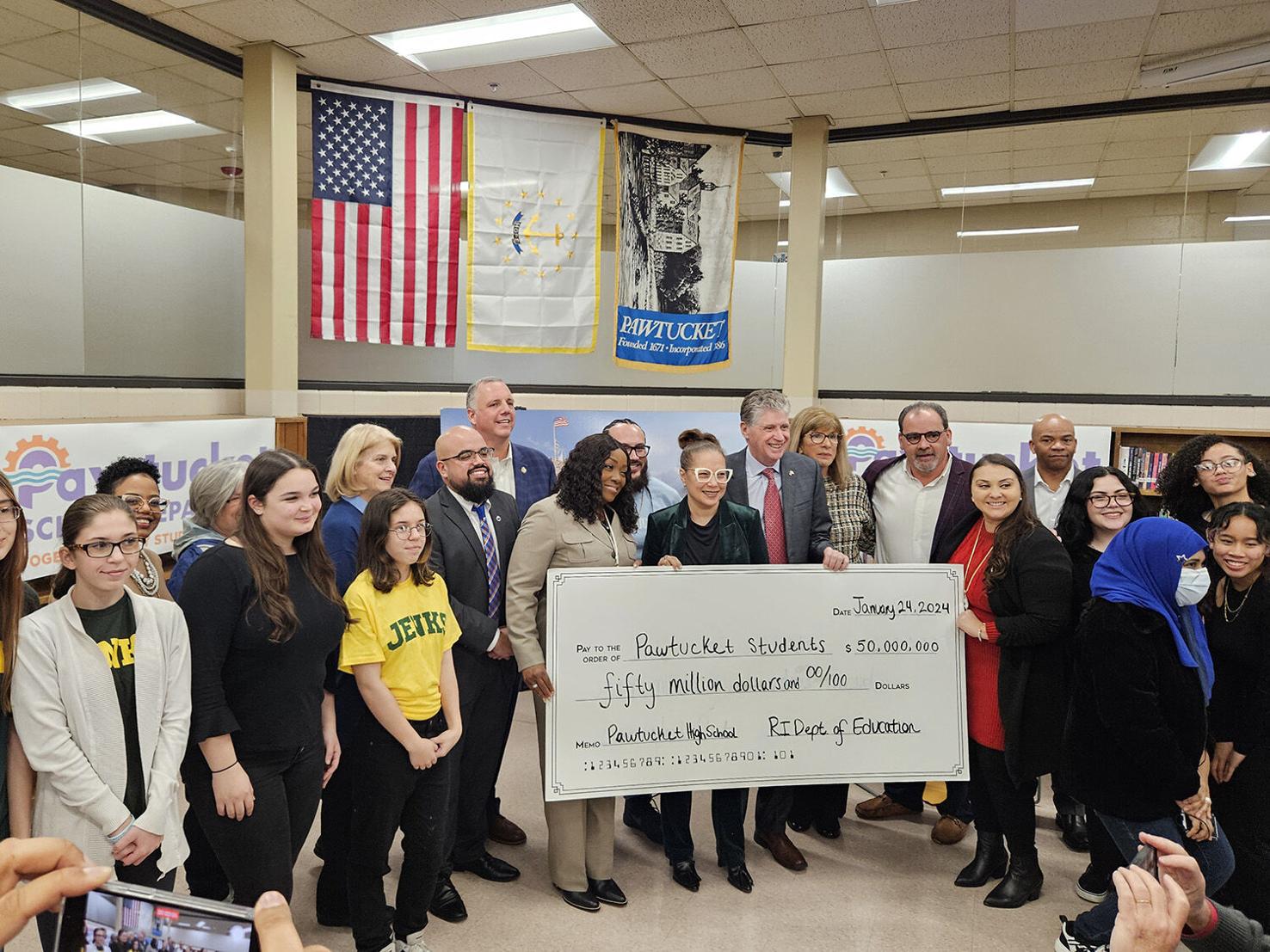 Installment for Pawtucket High School could mean quicker demolition of