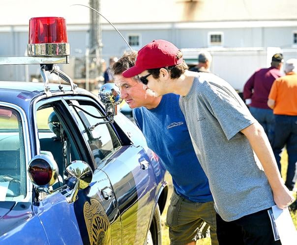 Rhode Island State Police holds a Vintage Car Show in Scituate