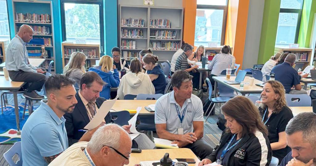 Buck shares summer renovations, back to school updates with Pawtucket families