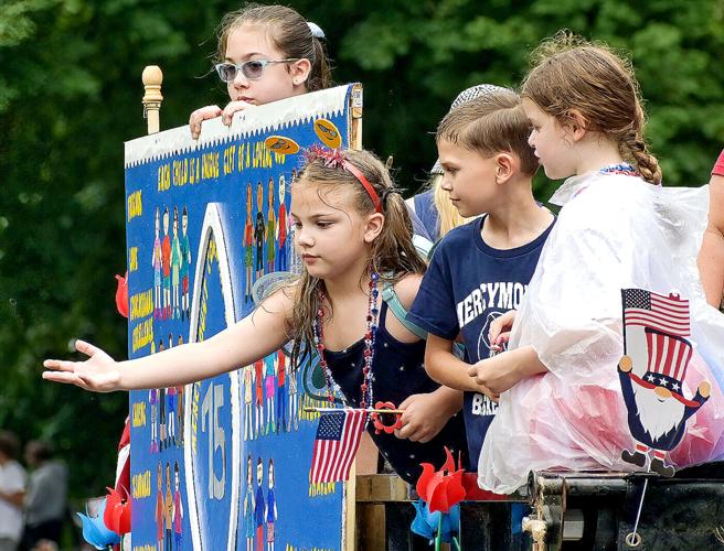 The annual Arnold Mills July 4th Parade in Cumberland