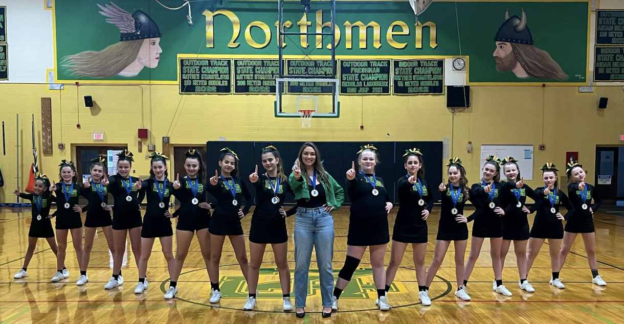 North Smithfield Middle School cheerleaders take first place at RICCA