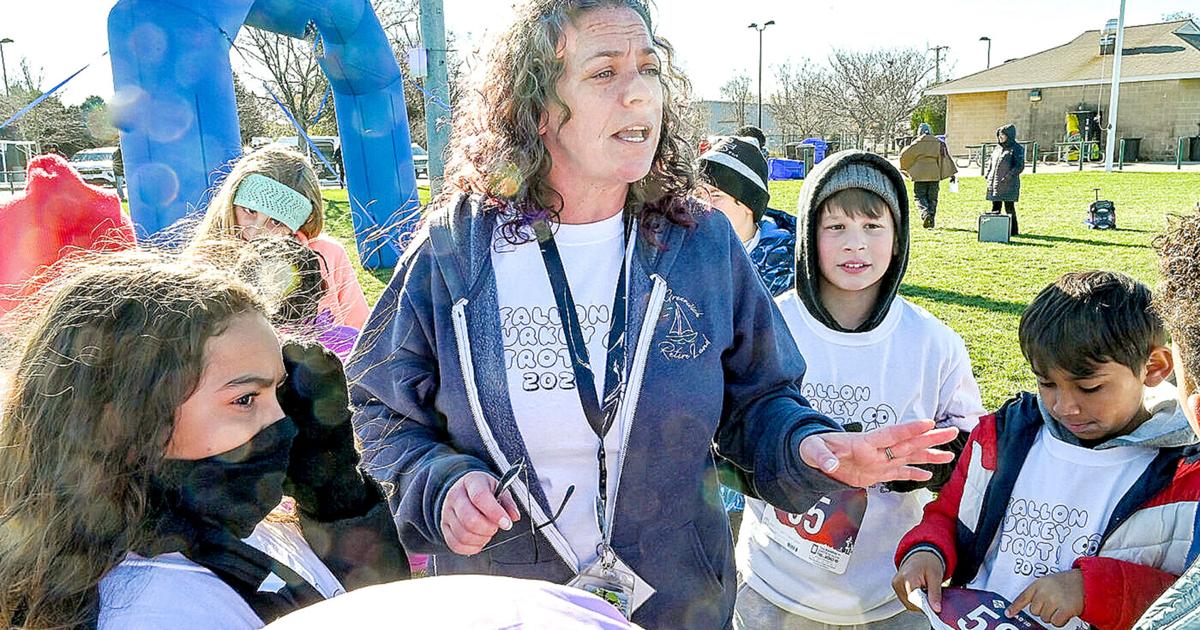 Fallon Elementary School holds annual Turkey Trot