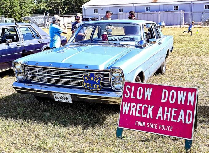 Rhode Island State Police holds a Vintage Car Show in Scituate