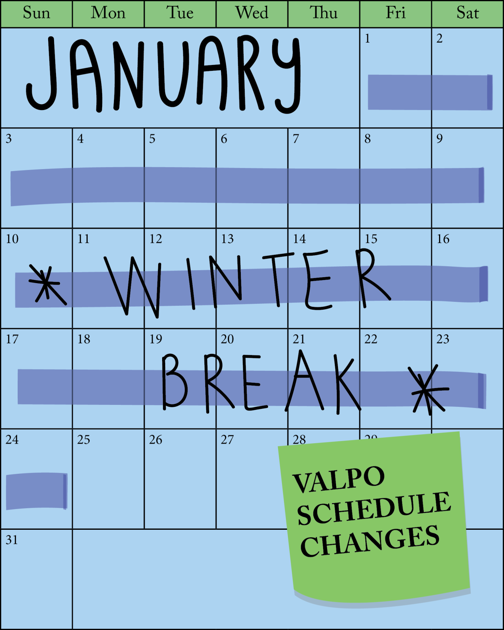 New Spring 2021 Schedule Mirrors Fall Starts Later News Valpotorch Com valparaiso university 2021 22 calendar