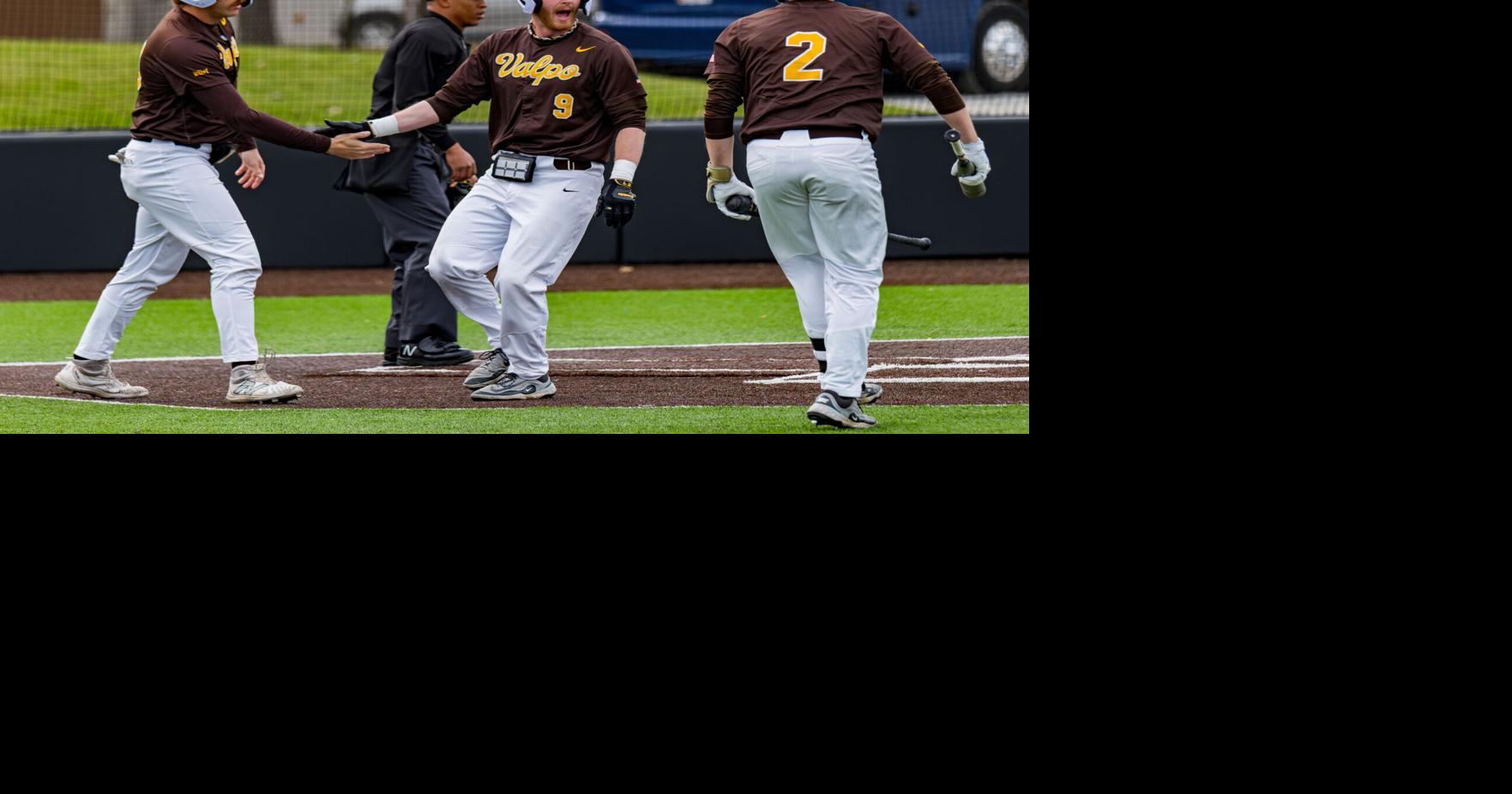 Baseball clinches home opener against Milwaukee