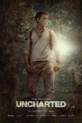 Uncharted posters spotlight Tom Holland's Nathan Drake and Mark