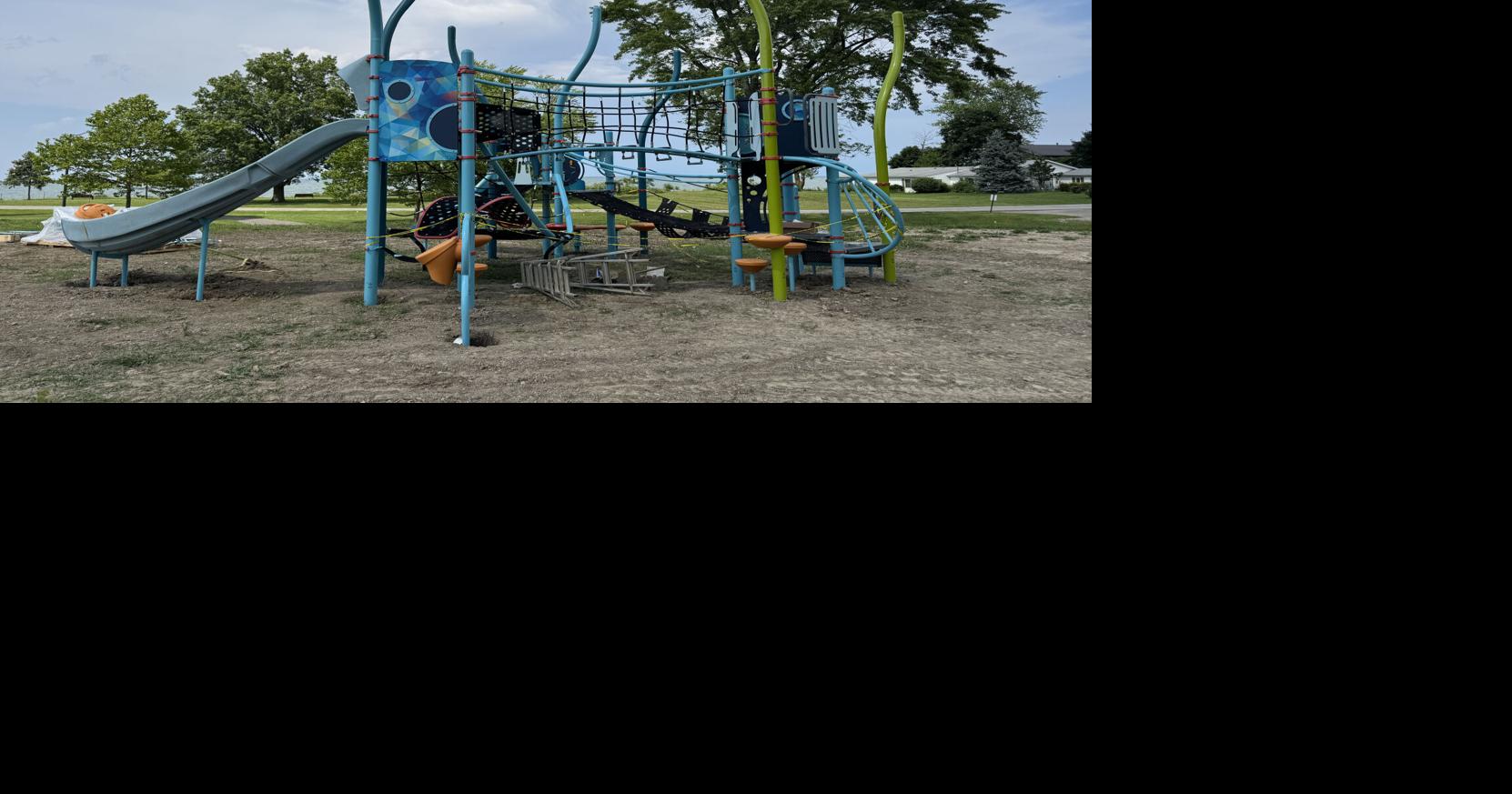 Despite the wet weather, Showse Park concept begins to take shape