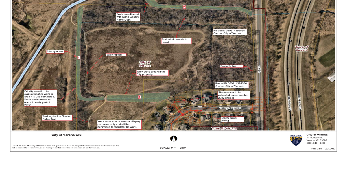 Work to begin March 7 on Military Ridge drainage way project | Local ...