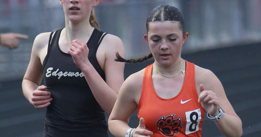 Girls track: Verona’s Nicole Repka, Emma Larson overcome elements at ...