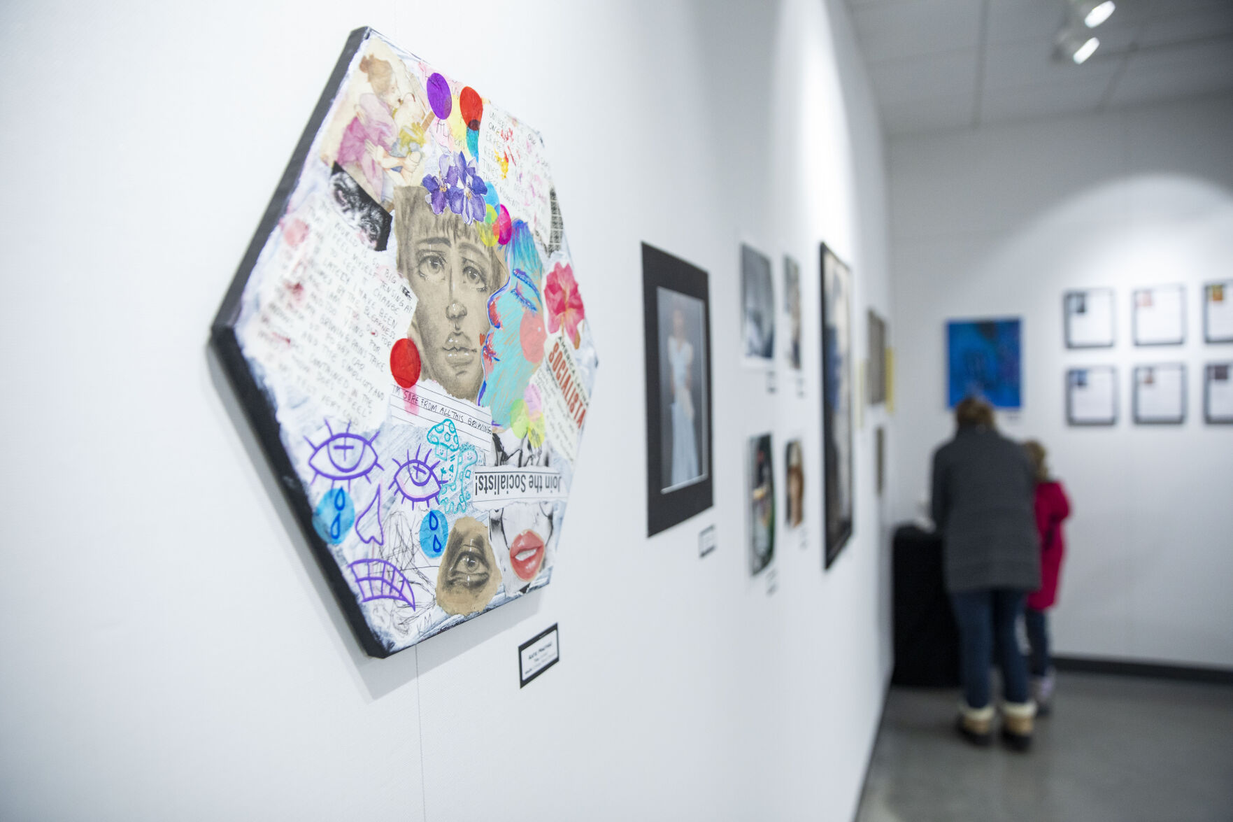 Verona Area High School showcases alumni art pieces in new gallery exhibit