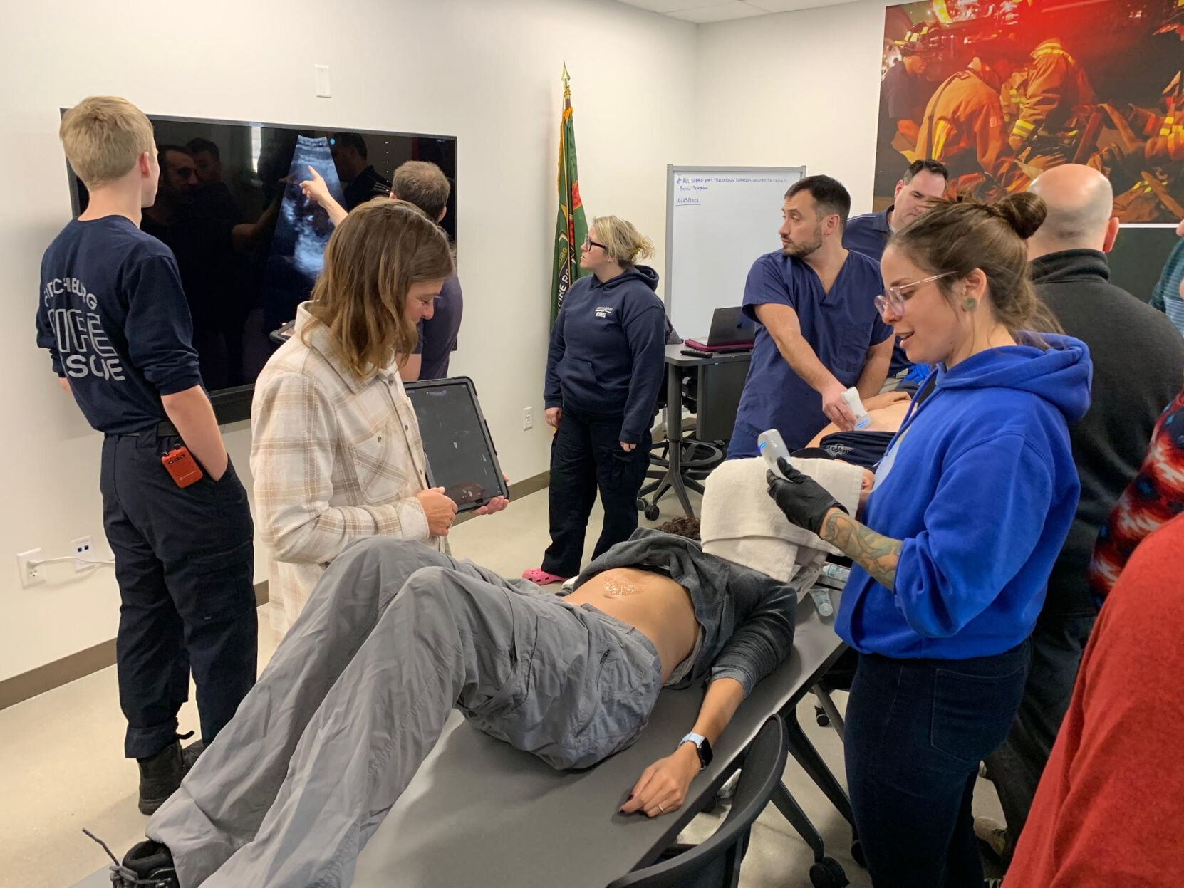POCUS is the focus: Fitch-Rona EMS training on new ultrasound tool ...