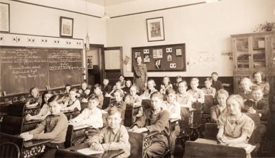 Back to school in 1937