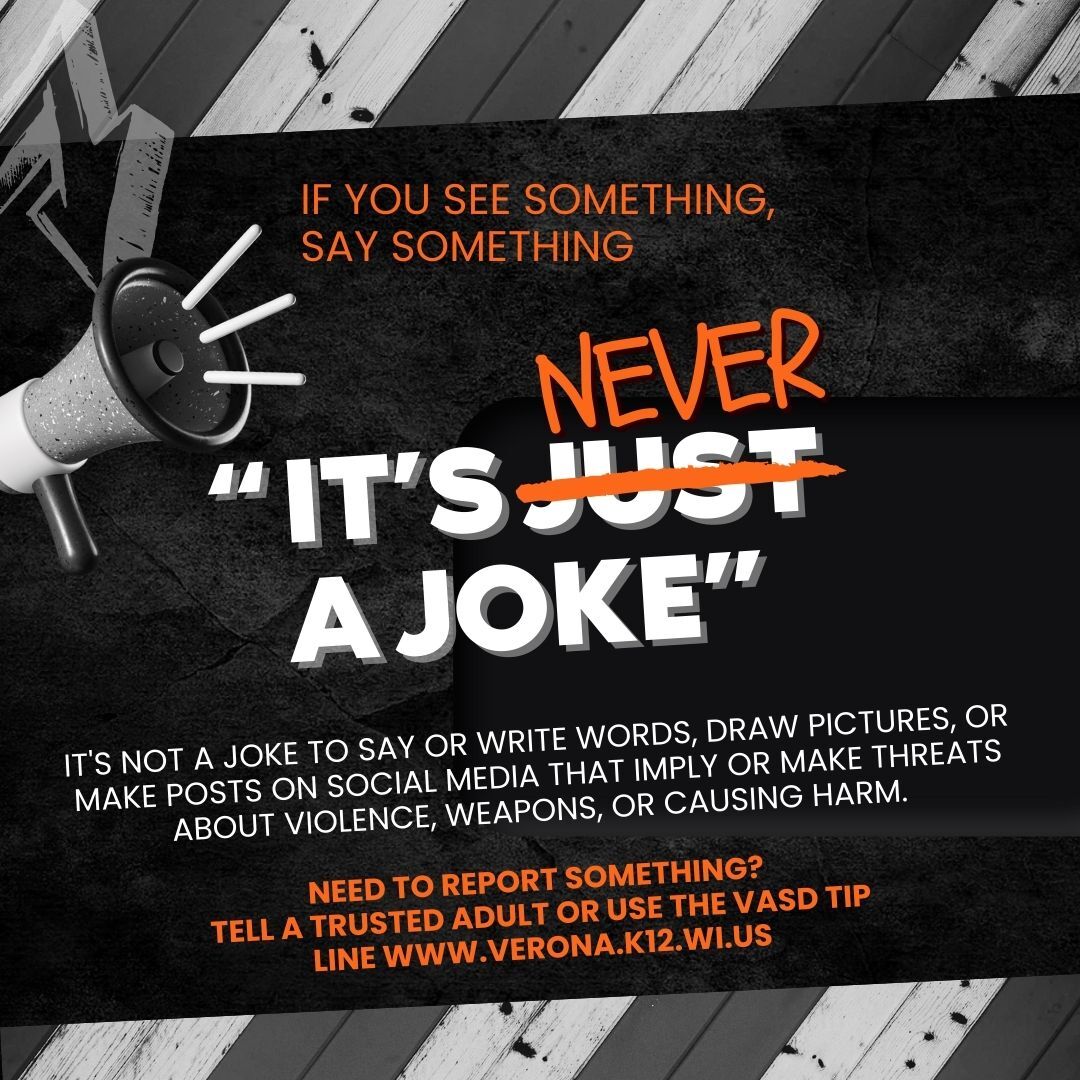 It&rsquo;s never just a joke' | News | veronapress.com