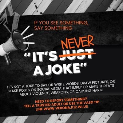 It&rsquo;s never just a joke' | News | veronapress.com