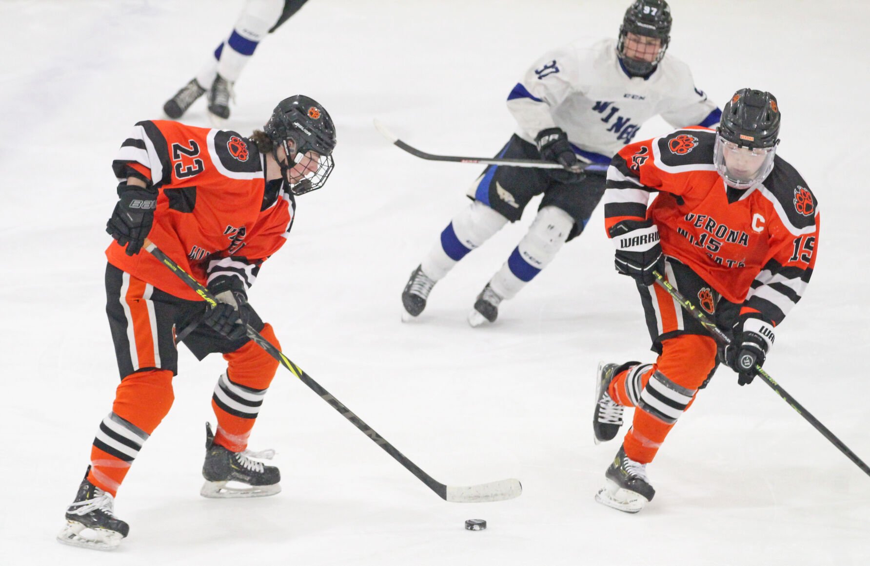 Boys hockey: Verona looks primed for playoff push after 7-0 win over ...