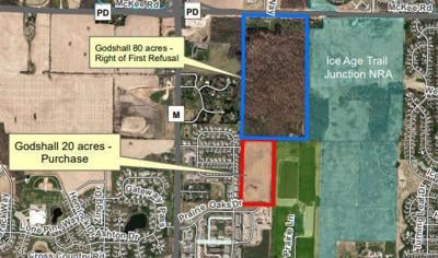 Reddan Soccer Park Map Dane County Board Approves Purchase Of Land Adjacent To Reddan Park, Ice  Age Trail | News | Veronapress.com