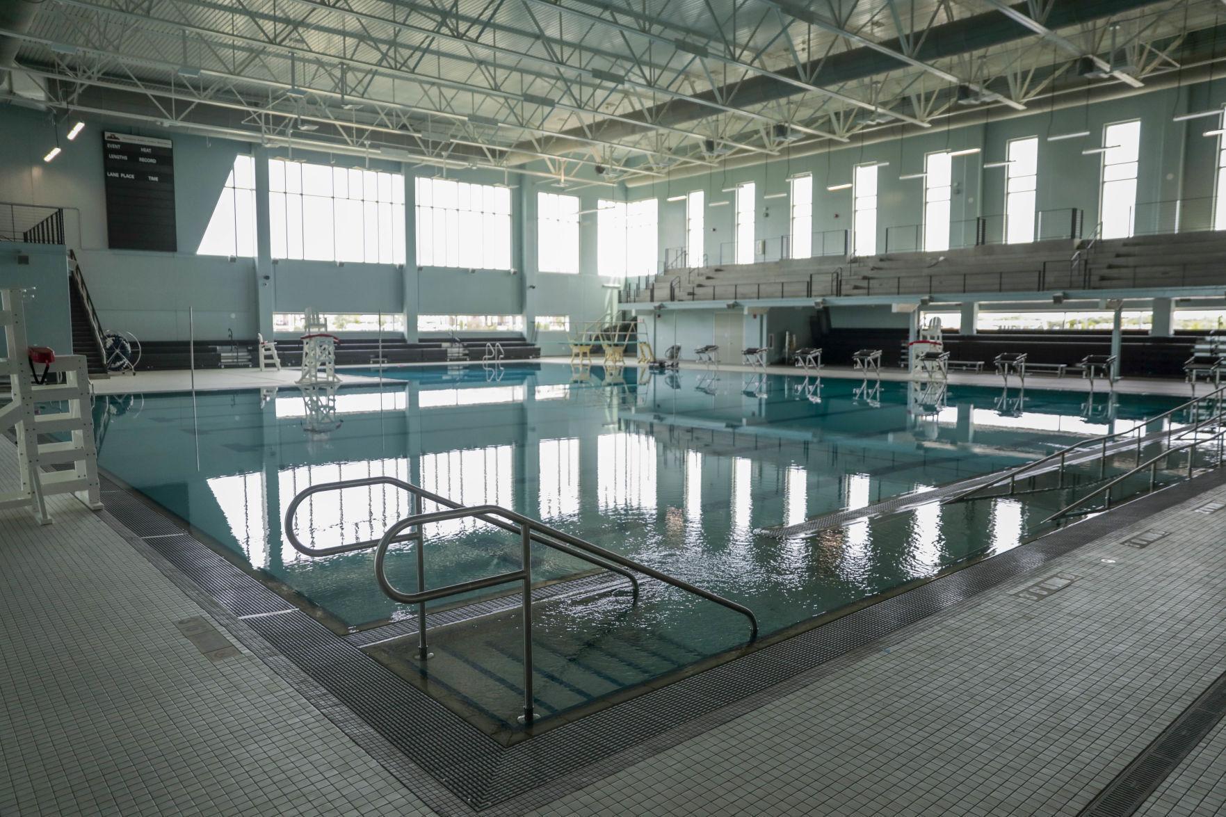 Aquatic Center, Natatorium pools open to general public for swimming
