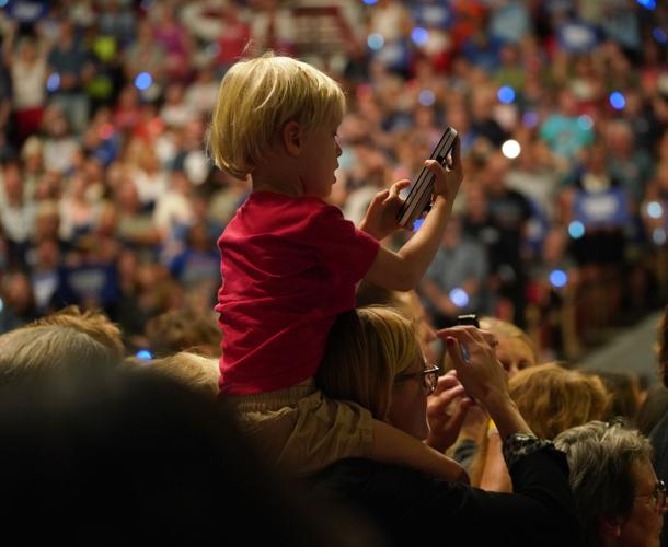 ‘We have work to do:’ Harris rally draws large crowd to Alliant Energy ...