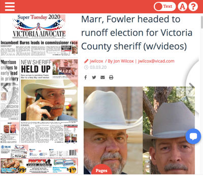 Monday Changes But Our Commitment To You Remains Unbowed Your Advocate An Editor S Blog Victoriaadvocate Com
