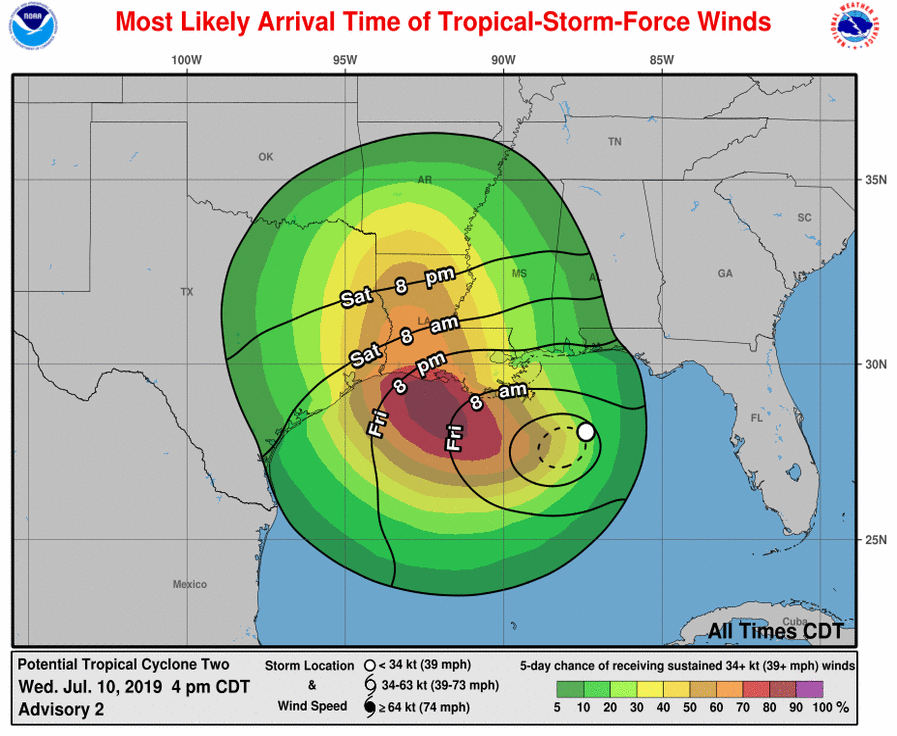 Updated: Gulf disturbance not expected to hit South Texas | Weather ...