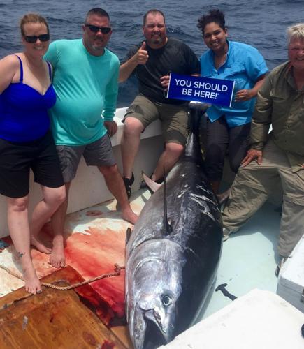Woodsboro native reels in 475-pound bluefin tuna