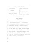 Farenthold deposition (for Advocate v. Calhoun Port Authority lawsuit)