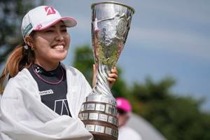 Furue of Japan wins Evian Championship for her 1st major, beats Australian Kyriacou by 1 shot