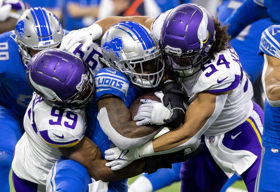 Full Highlights: Lions 34, Vikings 23