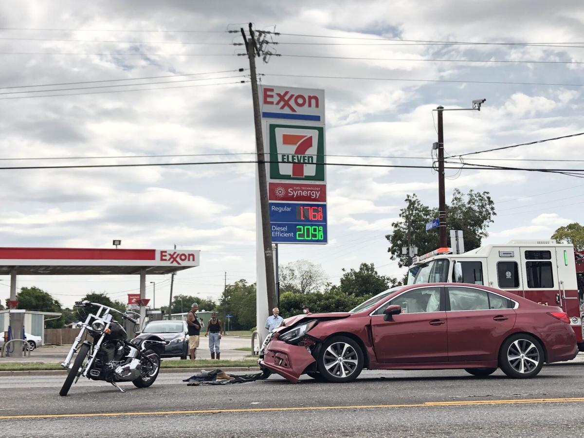 Drivers suffer minor injuries in Victoria carmotorcycle crash Premium