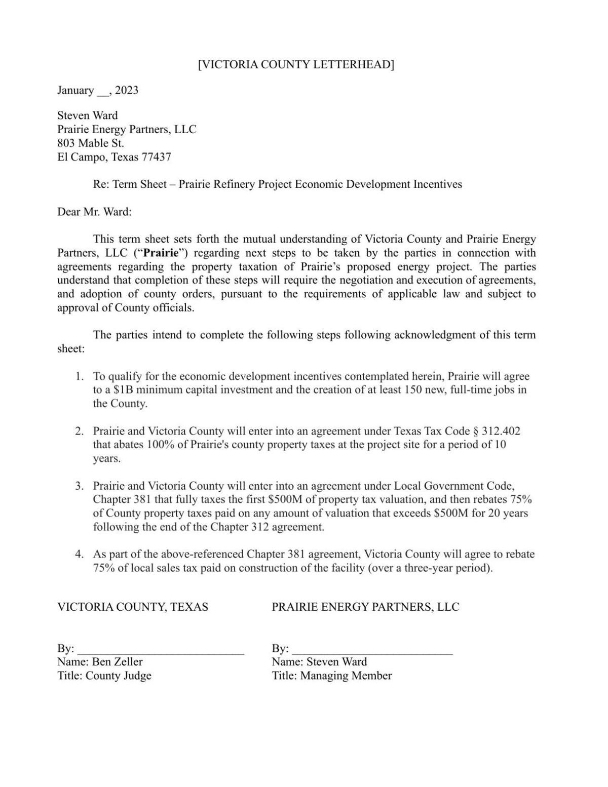 Prairie Energy Partners - Proposed Victoria County Term Sheet.docx.pdf