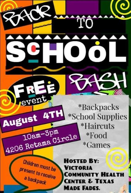 Back To School Backpack And Haircut Drive