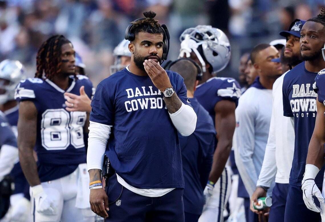 Cowboys RB Ezekiel Elliott sits out practice again