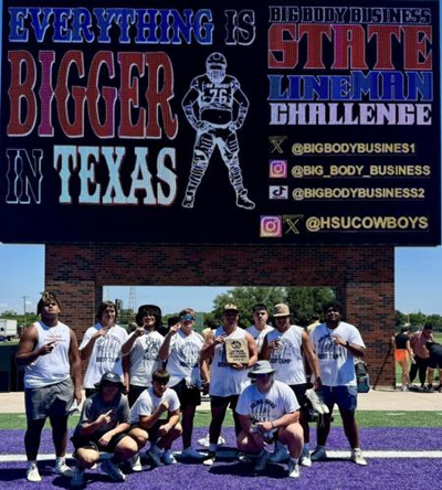 Goliad  wins State LineMAN Challenge