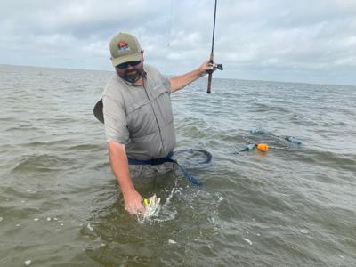 Bink Grimes: First trout of year caught in surf this week