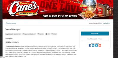 raising business victoriaadvocate cane manager general description job