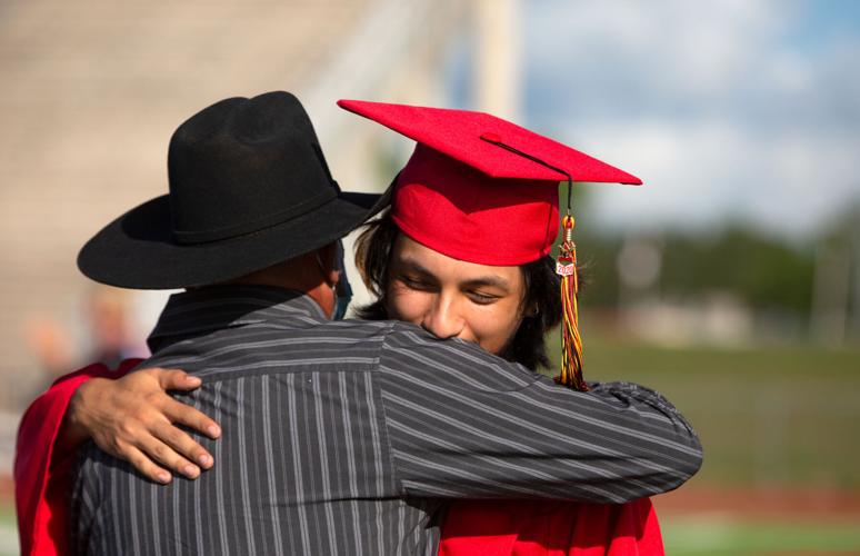 Victoria East High School graduates excited about future despite