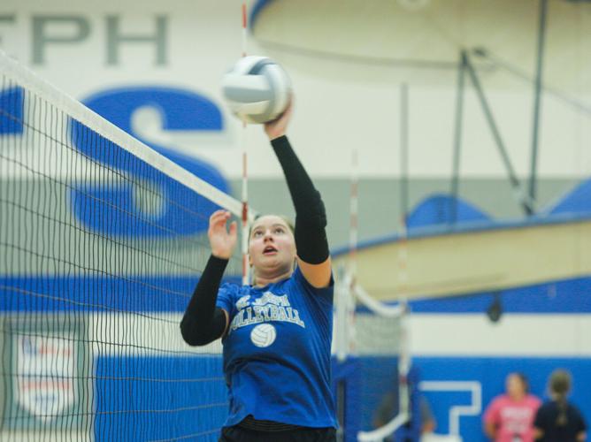 St. Joseph Volleyball Practice