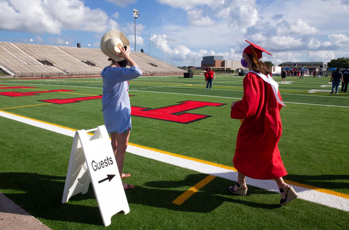 Victoria East High School graduates excited about future despite