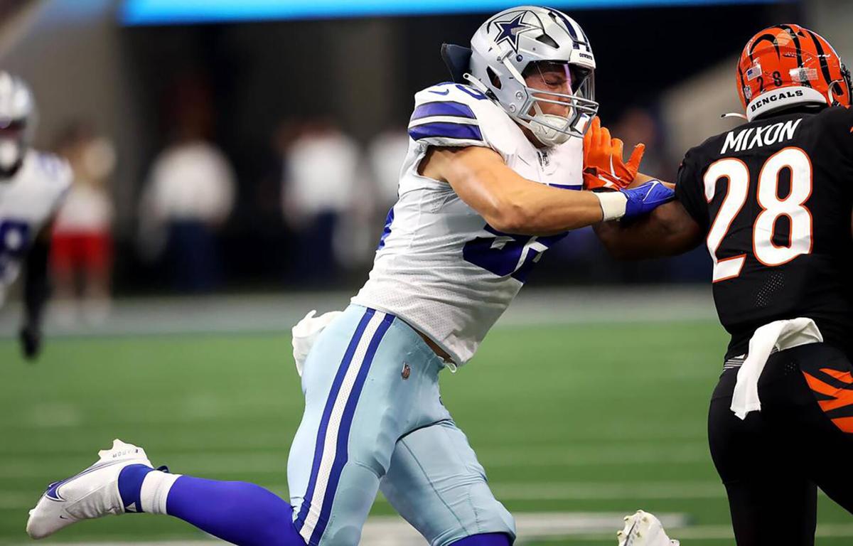 FanSided on X: Leighton Vander Esch's name is misspelled on his