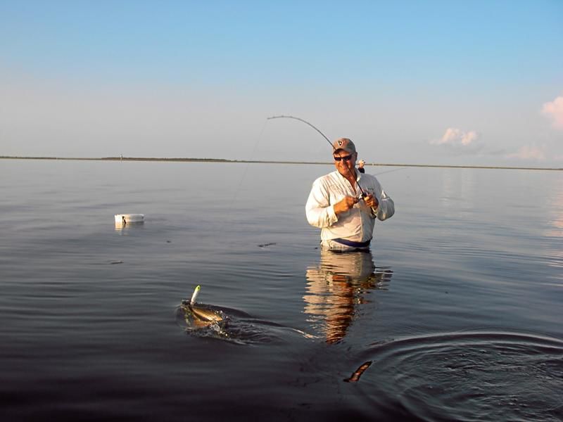 Wading adds a different dimension to fishing