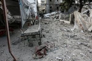 WHO says child dies after Israel strike hits Gaza hospital