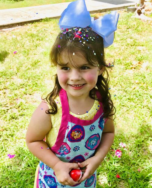 Easter 2019: Paisley Rose having fun at Easter Party