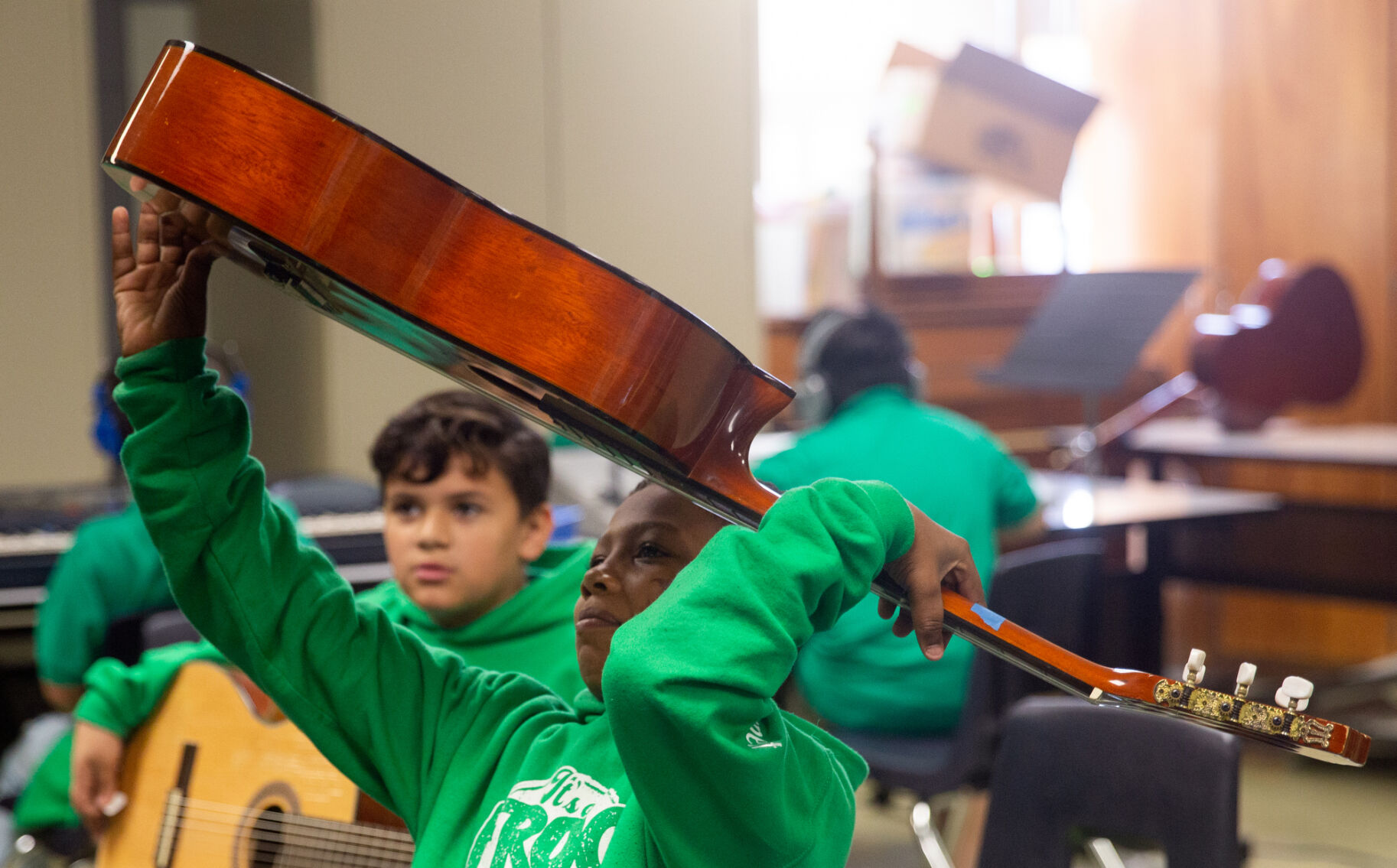 O Connor Elementary engages students with new model of music class